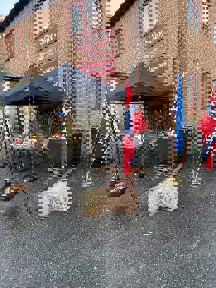 Stand i Gamle Hokksund